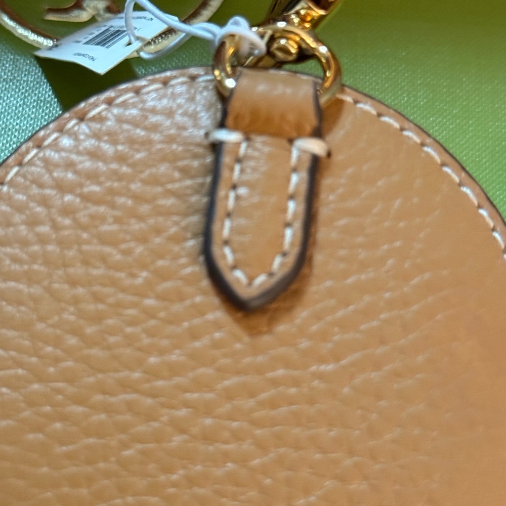 Tory Burch Gold and Tan Coin Key Purse ๐ - Picture 3 of 6